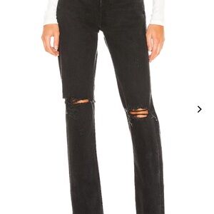 AGOLDE Cherie high rise straight jeans